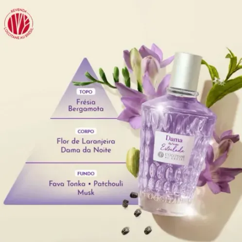 Deo Colônia Dama Da Noite Estrelada L'occitane 75ml