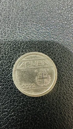 02 Moedas de Aruba Florin
