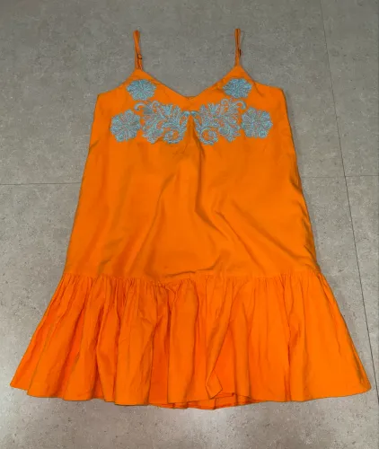 vestido laranja da AMARANTE - Tamanho P