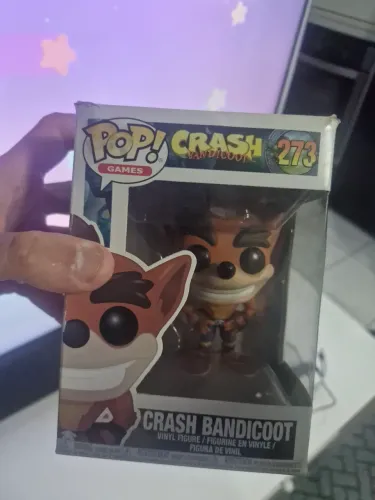 Funko Pop Crash Bandicoot ( raro ) da minha coleção.