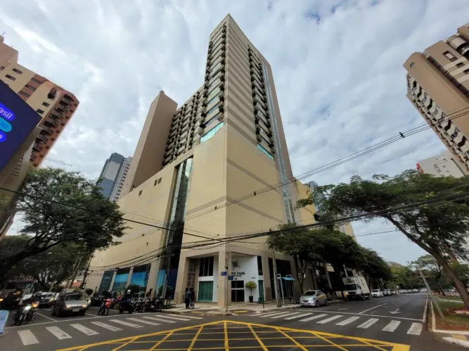 Sala para alugar em Maringá, Zona 01, com 23.41 m², Aspen Park Trade Center