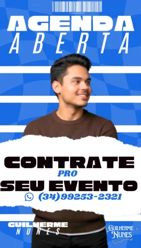 Show acústico ao vivo pro seu evento 