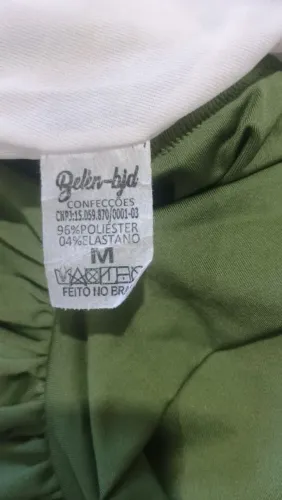 Vestido verde oliva