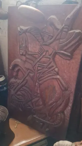 Escultura são jorge