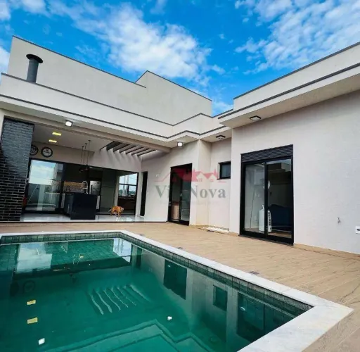 Casa com 3 dormitórios à venda, 225 m² por R$ 1.800.000,00 - Condomínio Residencial Evidên