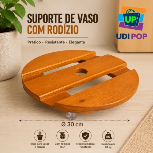 Suporte Redondo Para Vaso De Plantas Gás Botijão