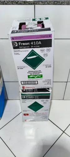 Gás refrigerante R410 R22