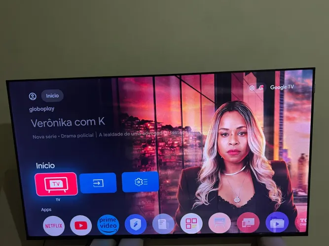 Tv TCL 50 polegadas QLED 4 K