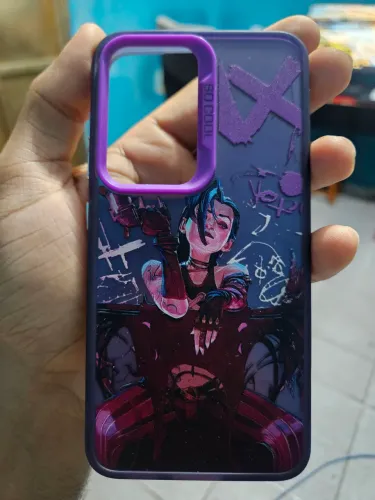 Capa de Celular S23 Jinx - League of Legends (LoL) | Arcane