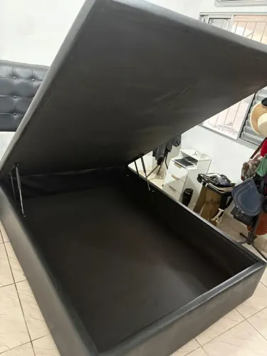 Cama Box Ortobom Fashion Cori Black