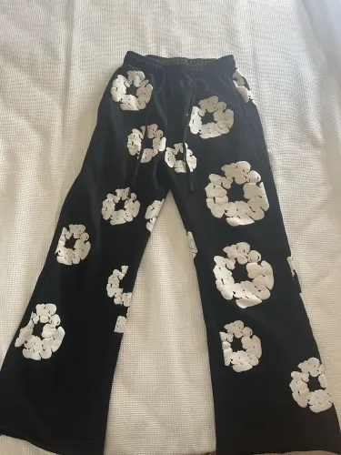 Calça moletom Denim Tears wide leg