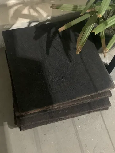 12 placas de piso emborrachado