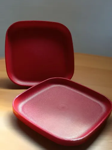 Pratos Post-me Tupperware Original 