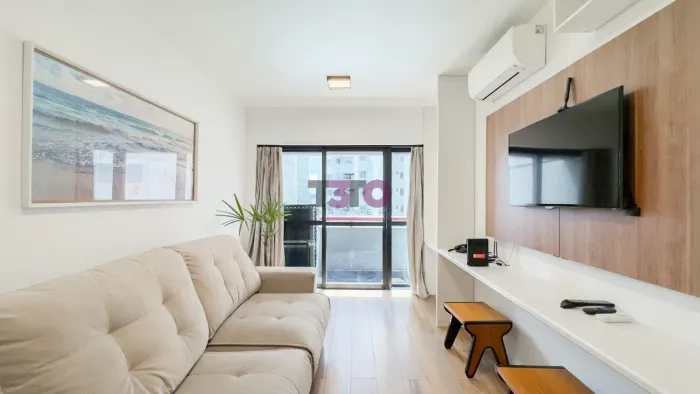 Apartamento à venda mobiliado, 1 Dormitório , R$ 490.000, Centro, Curitiba, PR