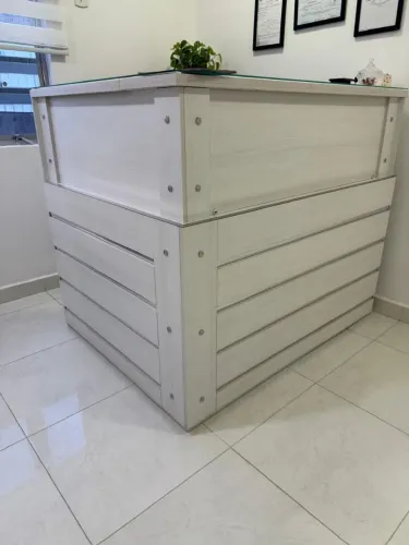 Balcão de recepção