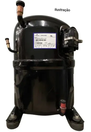 Motor Compressor Hermético Copeland (modelo CR20K6M-PFV-141) com potência de 1,5 HP.<br>