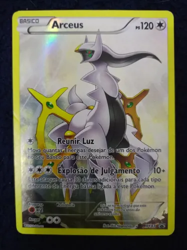 Carta Pokémon Arceus XY83 Promo Full Art