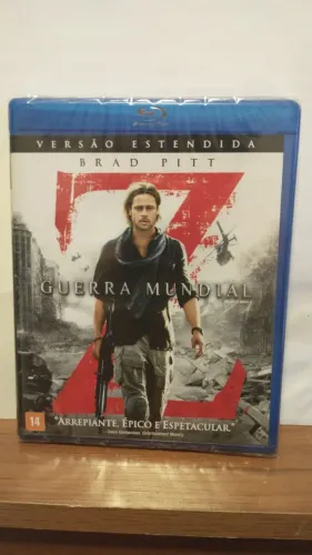 Blu-ray Guerra Mundial Z - R$ 25,00 (lacrado)