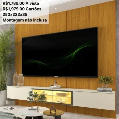 Home suspenso 85 Realce com LED