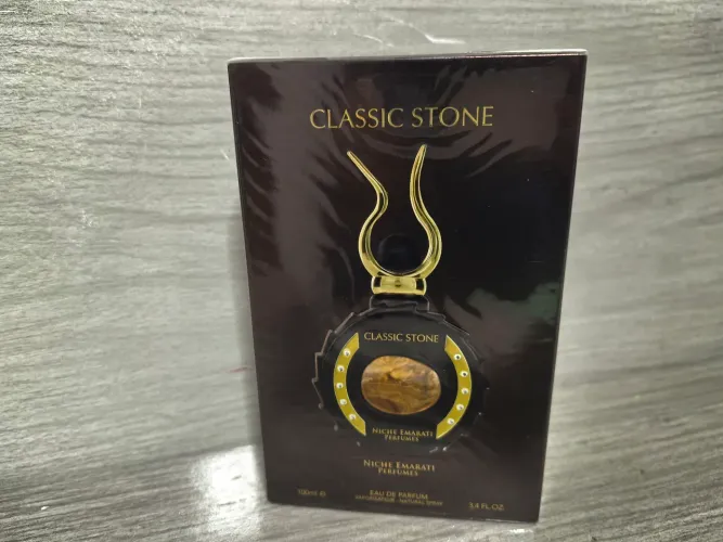 Perfume Importado de Nicho Lattafa Niche Emarati Classic Stone 100ml Novo Lacrado 