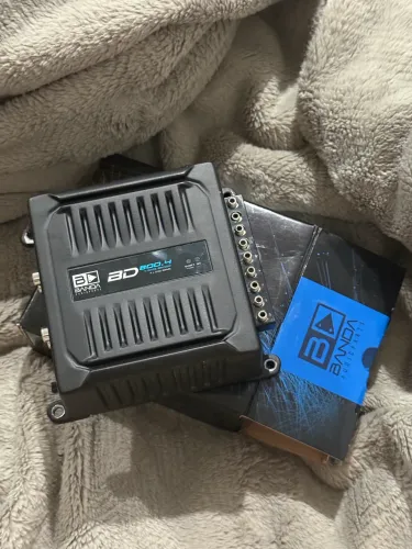 Módulo Amplificador Banda Audioparts 3D 800.4 - 800W RMS | Semi novo na caixa