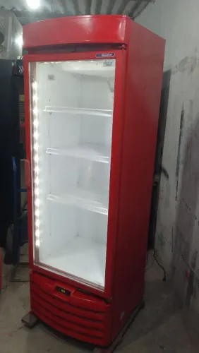 Freezer vertical damos garantia de 3X mês com relógio digital *