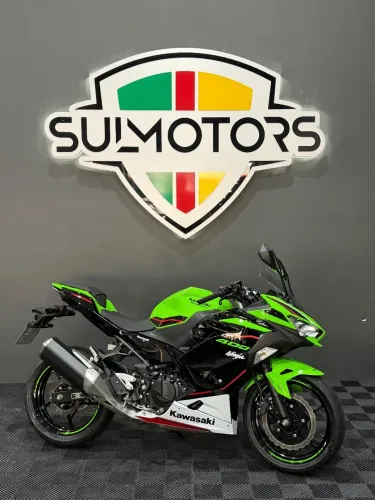 KAWASAKI NINJA 400 KRT RARIDADE RARÍSSIMA APENAS 1900KM SUL MOTORS 