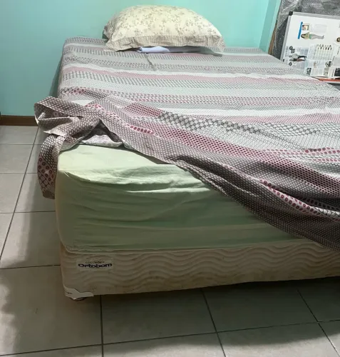 Cama box casal