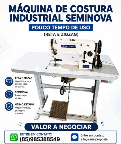 Vendo máquina de costura industrial 