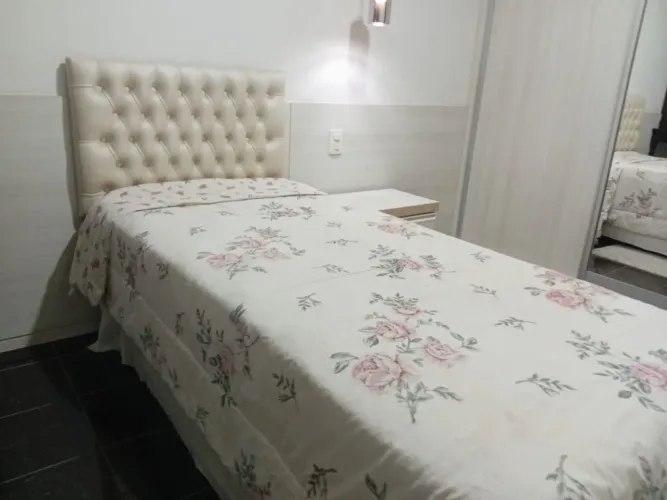 Cama box solteiro com colchão -EUROSONO