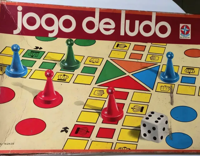 Jogo Ludo Estrela anos 70