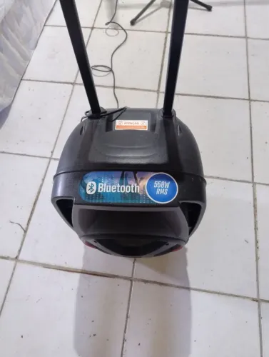 Caixa Som Amplificada Mondial 550Wts