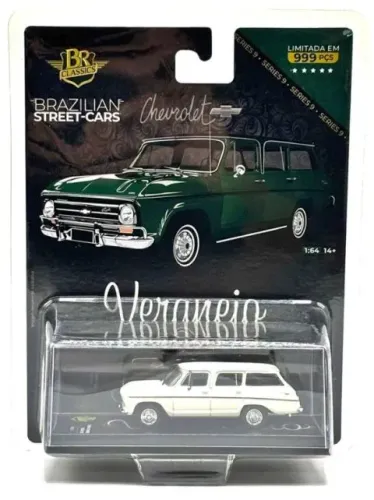 Miniatura Chevrolet Veraneio 1969 BR Classics Series 9 Escala 1:64