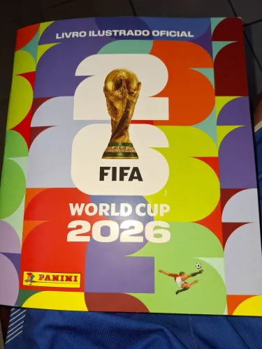 Álbum da copa 50% completo