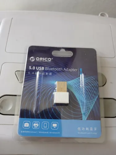 Adaptador bluetooth 5.0 USB Orico - Na caixa