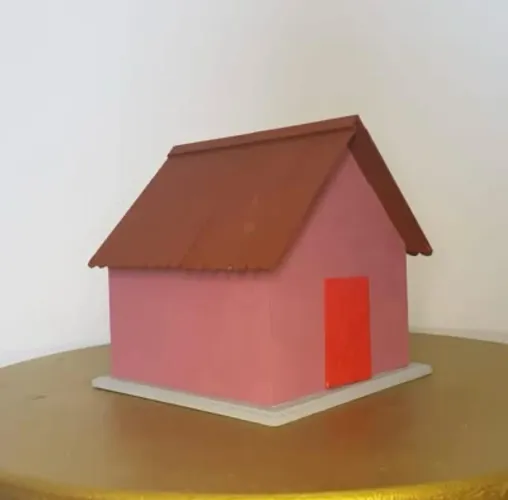 Casinha decorativa para festa temática 
