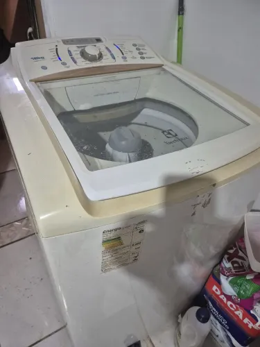 Máquina de lavar, faz tudo