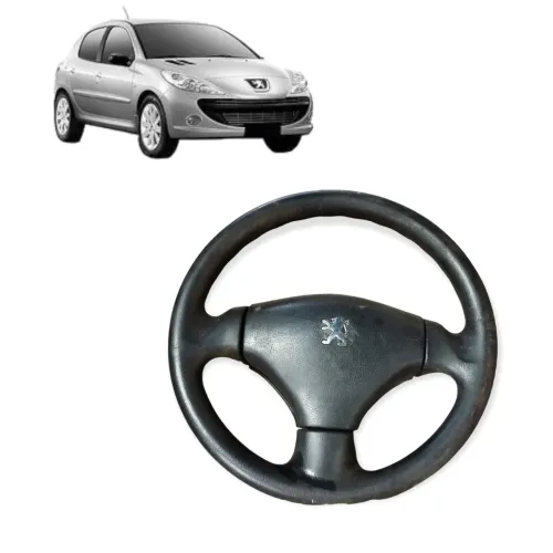 Volante Peugeot 207 1.4 Flex 2007 2008 2009 2010 Preto