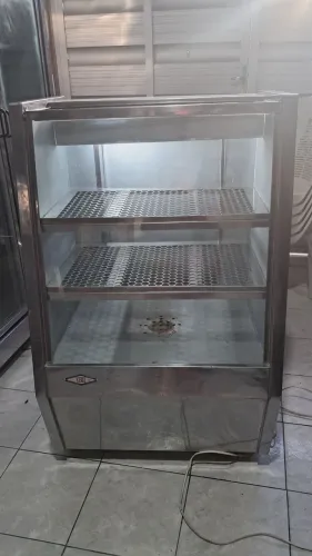 Vitrine quente estufa para Salgados diversos