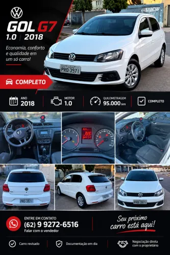 Volkswagen Gol Geração VII Trendline 1.0 12V Total Flex Mec. 4P 2018
