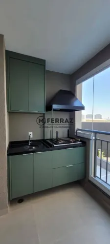 Apartamento novo de 59m², com varanda gourmet, 2 dormitórios e 1 vaga