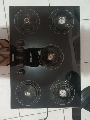 Vendo cookptop de 5 bocas elétrico Mundial