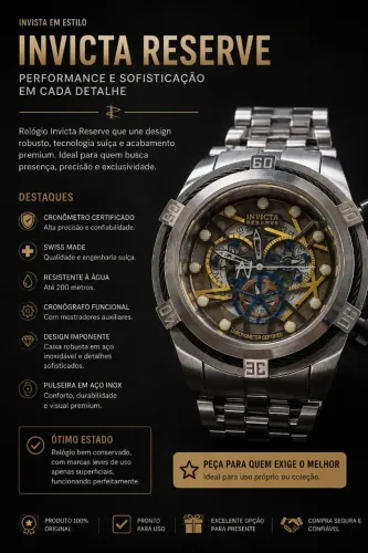 Relógio Invicta Reserve