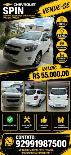 Chevrolet Spin LTZ 1.8 8V Econo.flex 5P Aut. 2016