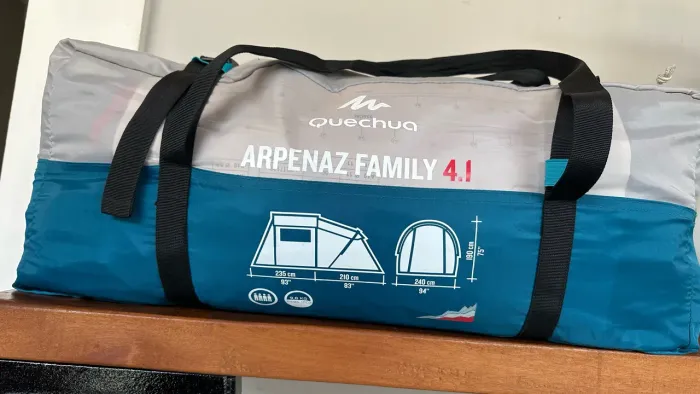 Barraca camping quechua arpenaz family 4.1
