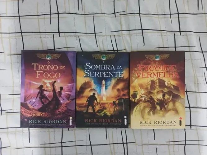 Coleção As Crônicas do Kane Completa - Rick Riordan