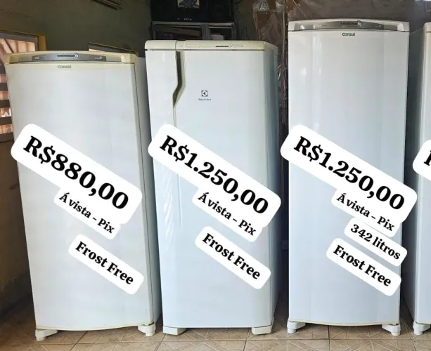 Geladeira á partir 880,00 - Frost Free - Entrego