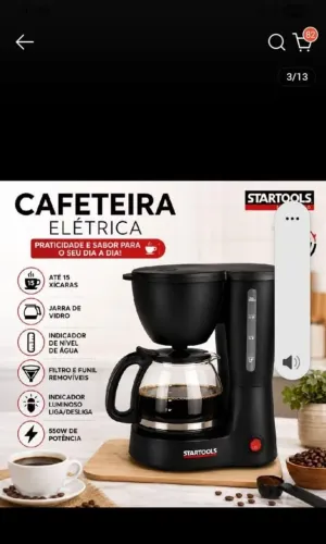 Vendo cafeteira novinha nunca usada