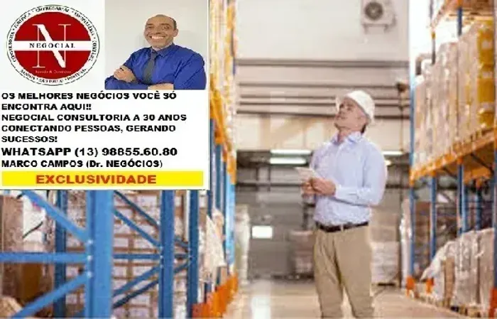 MATERIAL DE LIMPEZA TOP EM BERTIOGA LUCRO LIQ NO BOLSO R$50MIL/MES MOV150MIL/MES SINAL SÓ 