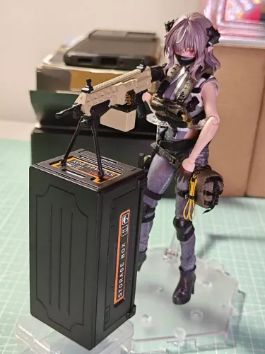 Miniaturas Armas para Action Figures em escala 1/12 Action Force Valaverse - Apoio